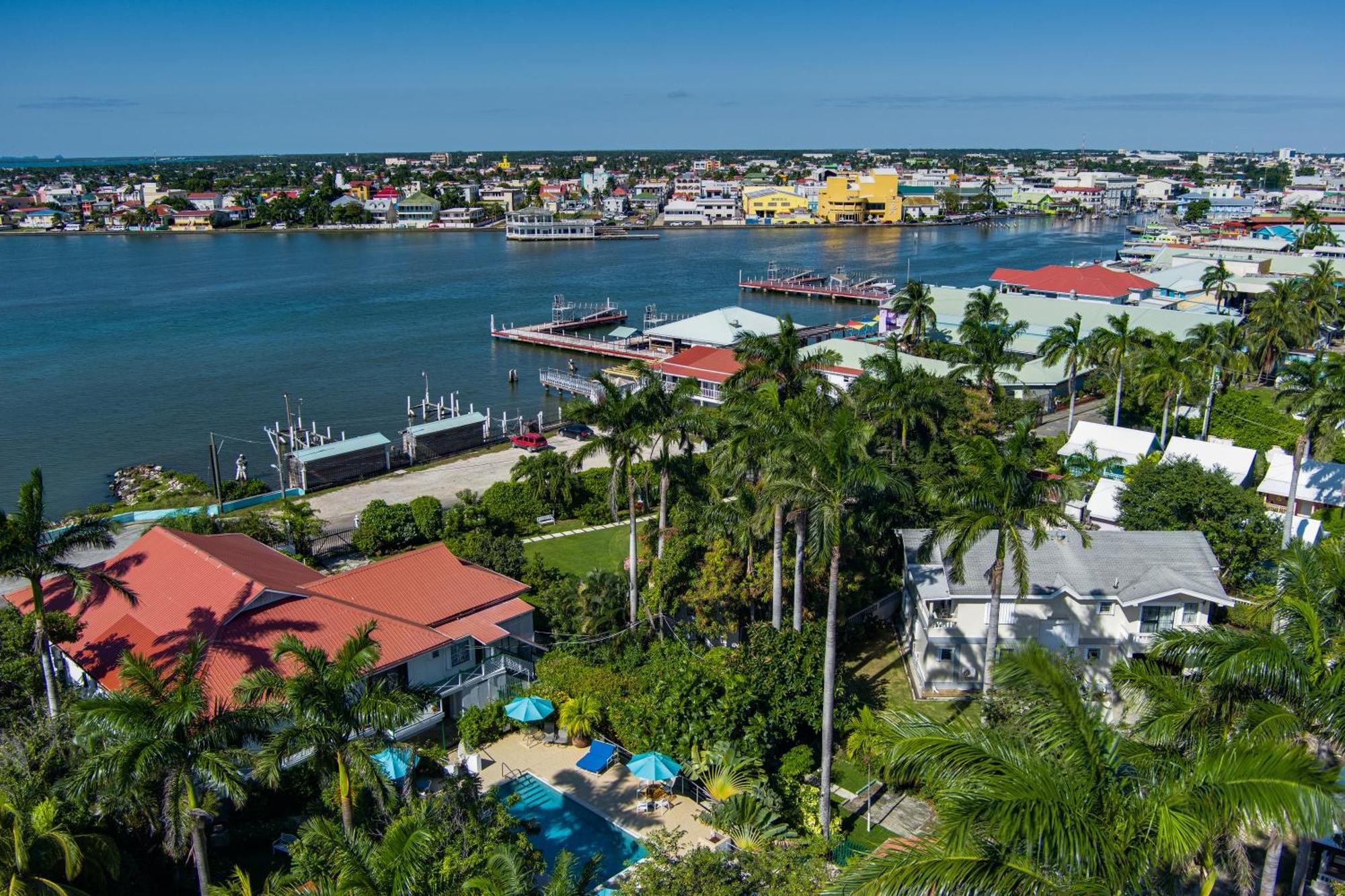 Harbour View Boutique Hotel & Yoga Retreat Kota Belize Bagian luar foto